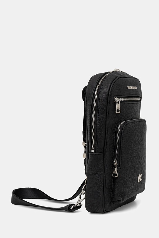 Usnjena torbica za okoli pasu Karl Lagerfeld 554451.815920 črna AW25