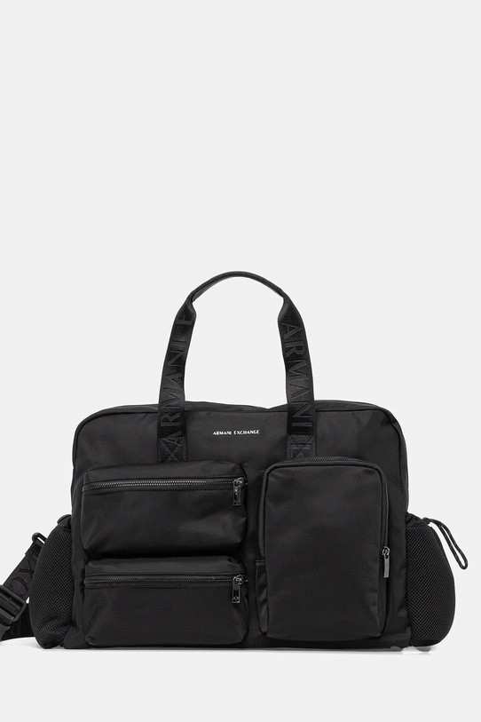 Armani Exchange torba nie mieści A4 czarny XM001650.AF17304