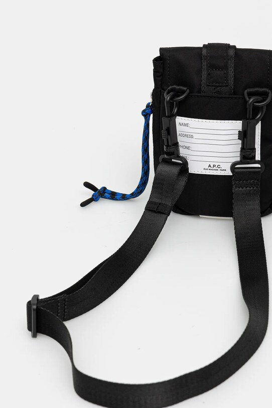 Аксессуары Сумка A.P.C. crossbody pouch trek PAAGR.H61733 чёрный