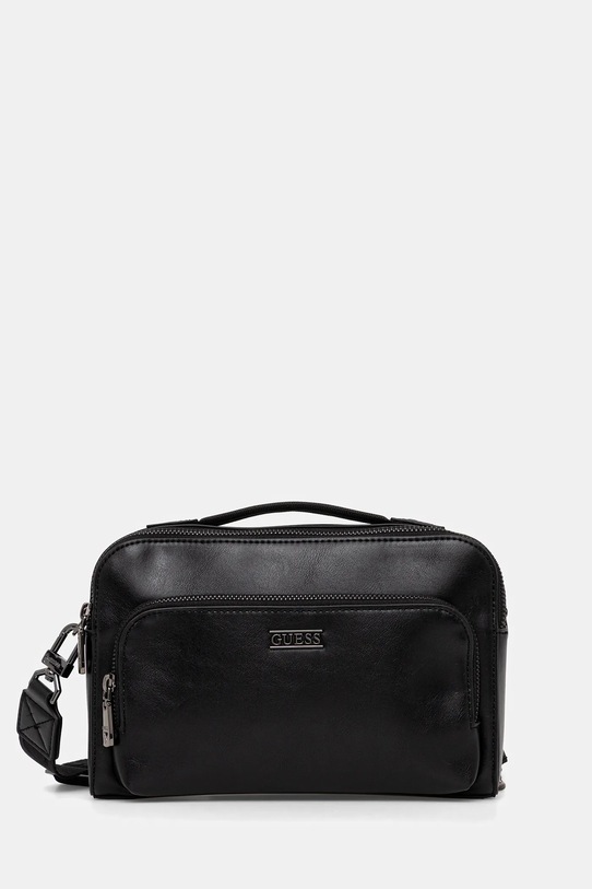 Guess saszetka BOSTON nie mieści A4 czarny HMBOCA.P5439