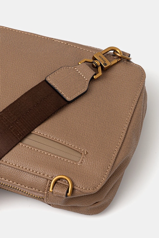 Guess saszetka MILANO beżowy HMMICT.P5426