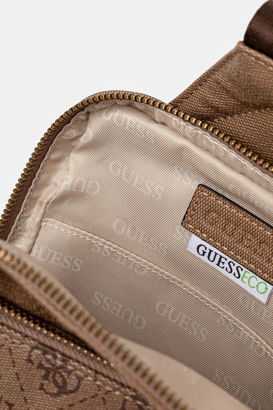Guess saszetka MILANO HMMICT.P5426 beżowy