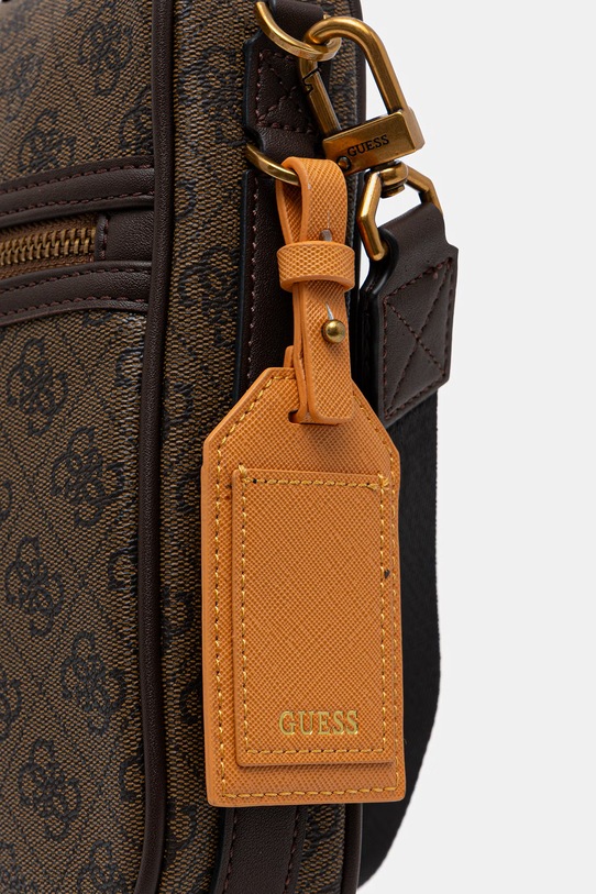 Guess saszetka MILANO brązowy HMMILO.P5417