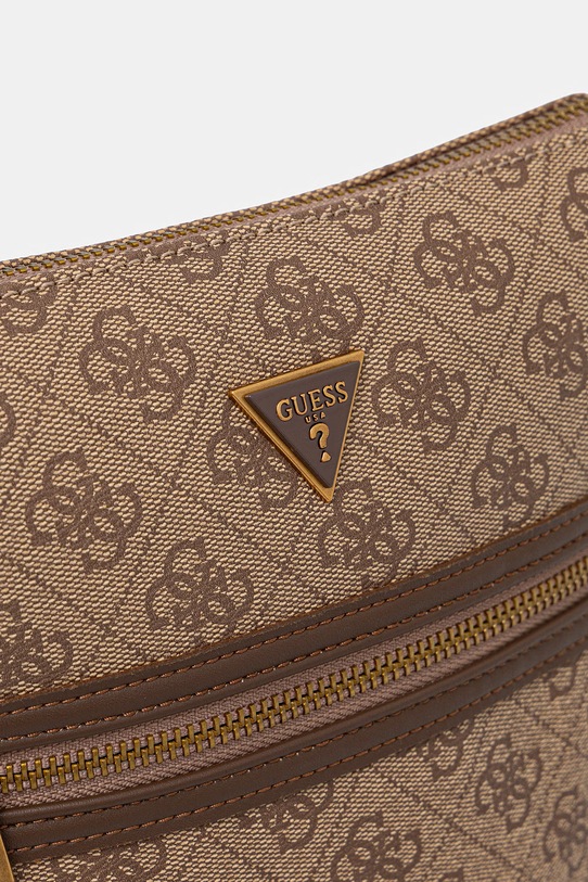 Guess saszetka MILANO brązowy HMMILO.P5417