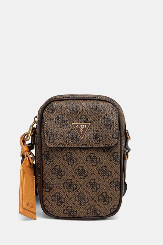 Σακίδιο Guess MILANO συνθετικό καφέ HMMILO.P5425