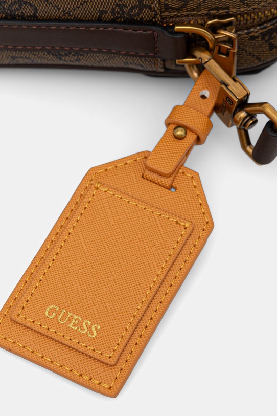Guess saszetka MILANO brązowy HMMILO.P5425
