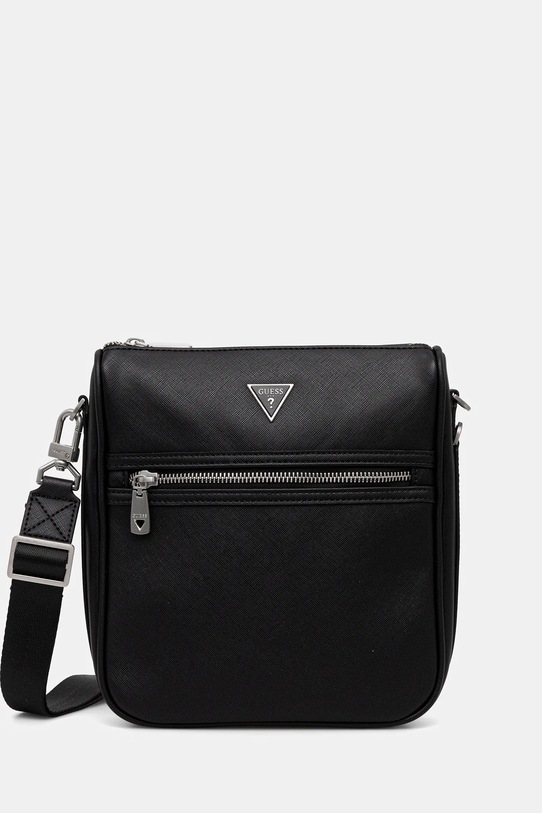Guess saszetka MILANO nie mieści A4 czarny HMMISA.P5417