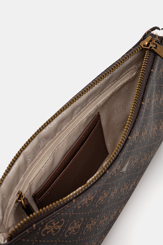 Guess saszetka MILANO brązowy PMHULO.P5238