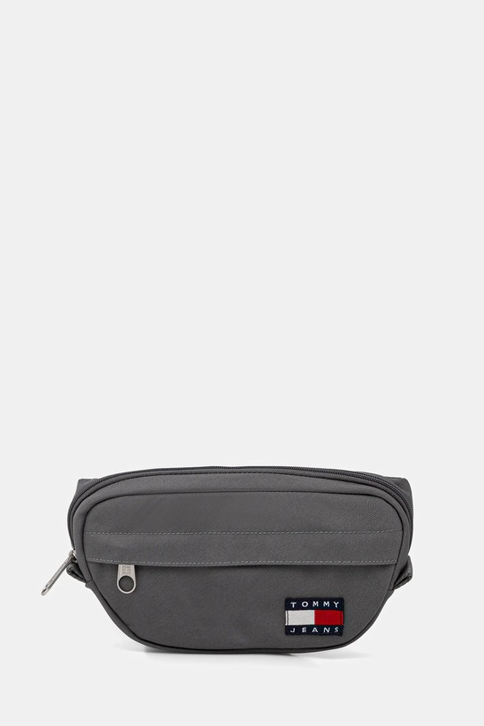 Сумка на пояс Tommy Jeans аппликация серый AM0AM13701