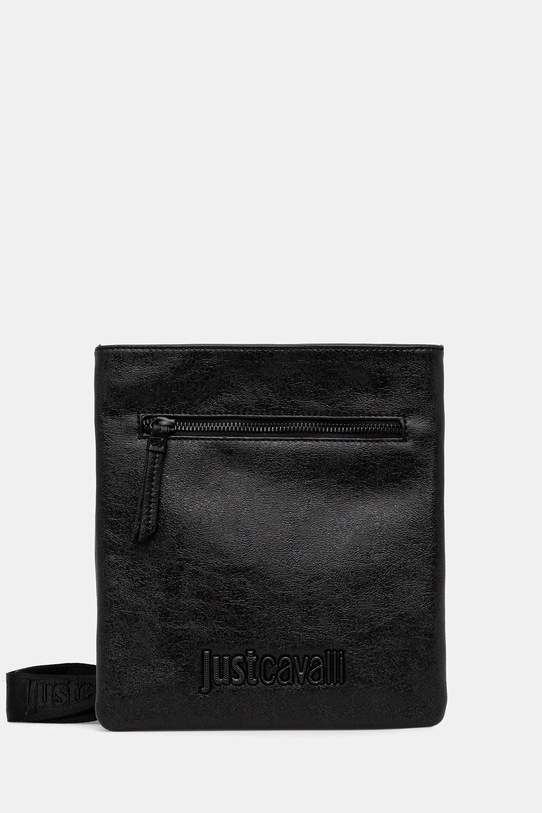 Just Cavalli saszetka nie mieści A4 czarny 79QA4B12.ZSD10
