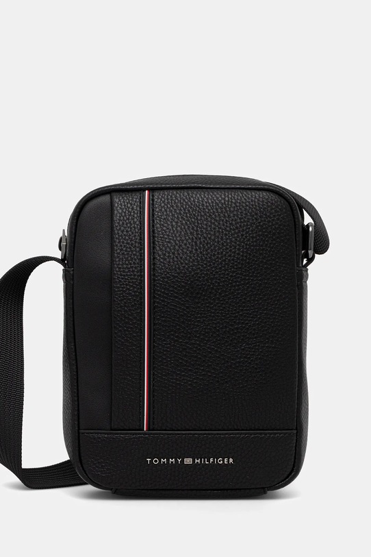Tommy Hilfiger saszetka nie mieści A4 czarny AM0AM13632