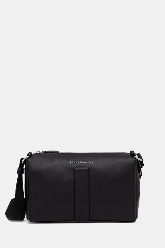 Taštička Tommy Hilfiger nevejde se A4 černá AM0AM13656