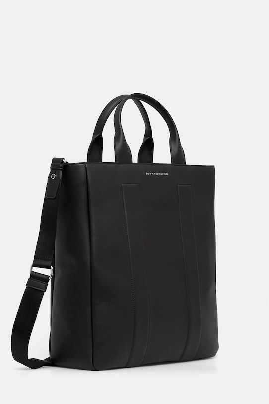 Τσάντα Tommy Hilfiger AM0AM13657 μαύρο AW25