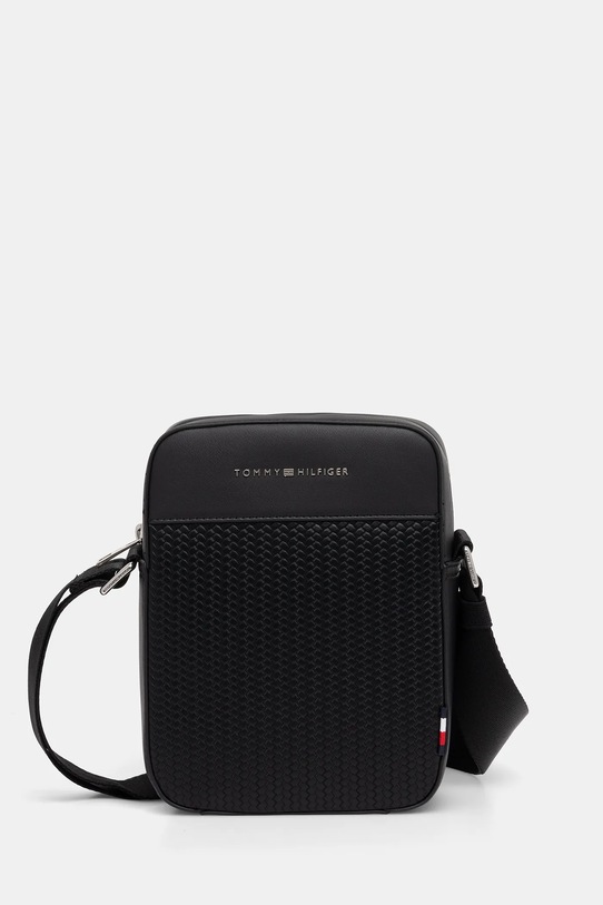 Tommy Hilfiger saszetka nie mieści A4 czarny AM0AM13661
