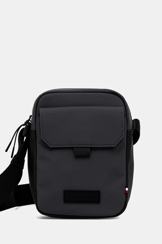 Tommy Hilfiger saszetka nie mieści A4 szary AM0AM13645