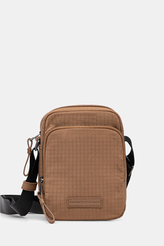 Tommy Hilfiger saszetka nie mieści A4 brązowy AM0AM13783