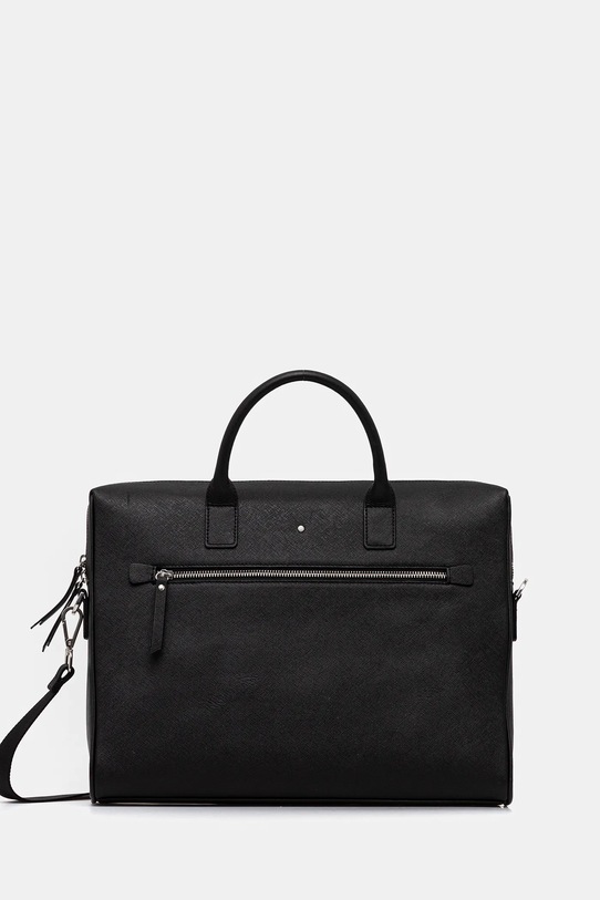 Geox torba GIOURNEYER skóra licowa czarny U46JGB.00047