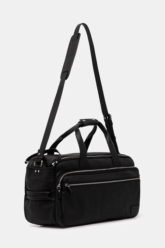 MM6 Maison Margiela torba skórzana SB6WI0006.P8326.T8013 czarny AW25