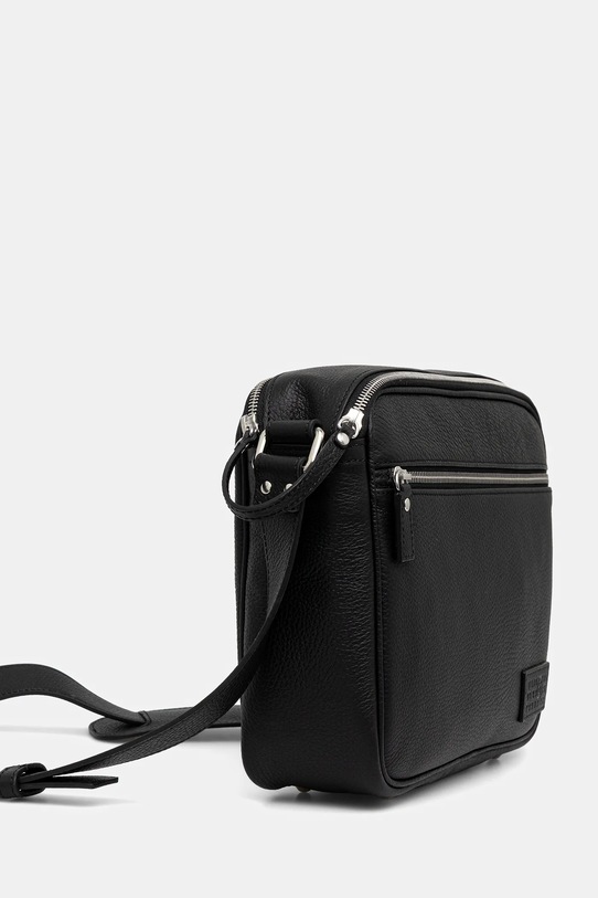 Кожена чанта през рамо MM6 Maison Margiela SB6ZH0025.P8326.T8013 черен AW25