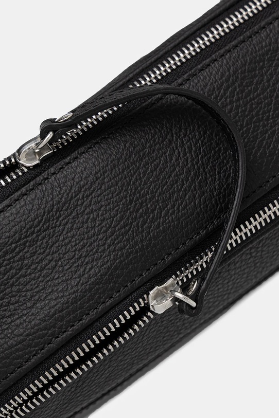 Кожена чанта през рамо MM6 Maison Margiela SB6ZH0025.P8326.T8013 черен