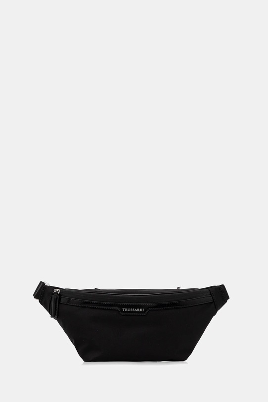 Τσάντα φάκελος Trussardi υφασμάτινο μαύρο Z593E005970N