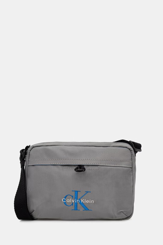 Calvin Klein taška cez rameno pánska sivá LV04D3117G