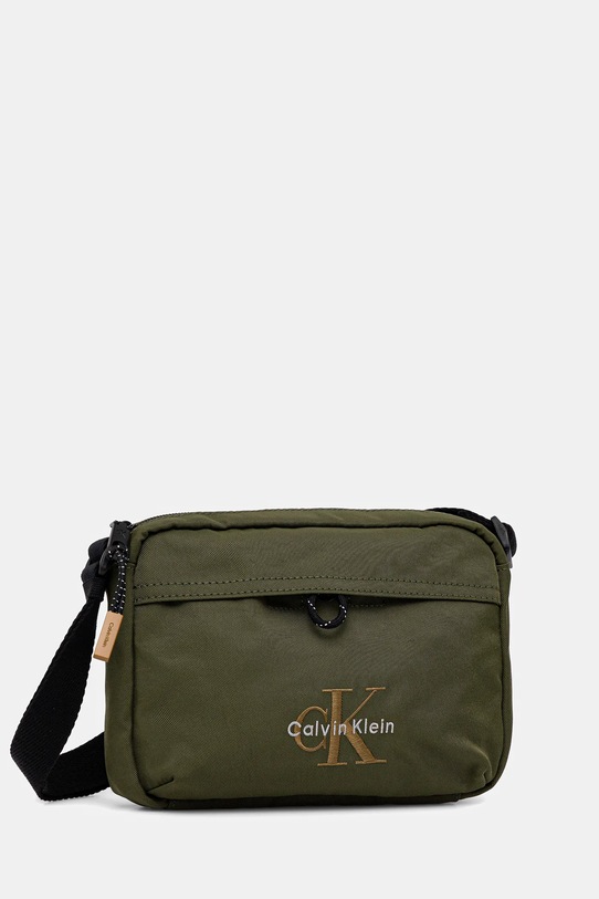 Torbica za okoli pasu Calvin Klein LV04D3117G zelena AW25