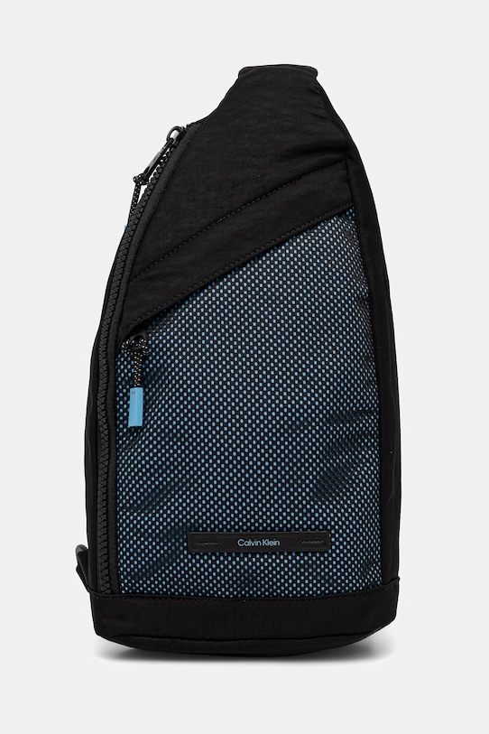 Сумка Calvin Klein дрібний узор чорний LV04D3170G