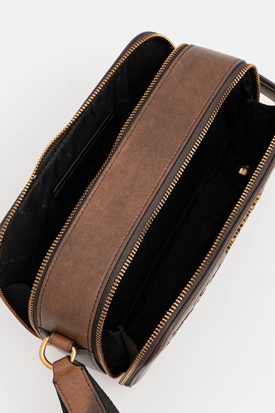 Кожаная сумка Michael Kors 33F5GHDM5L коричневый