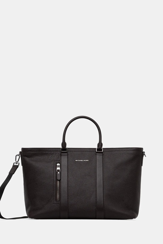 Michael Kors torba skórzana skóra licowa brązowy 33F5LHDT4L