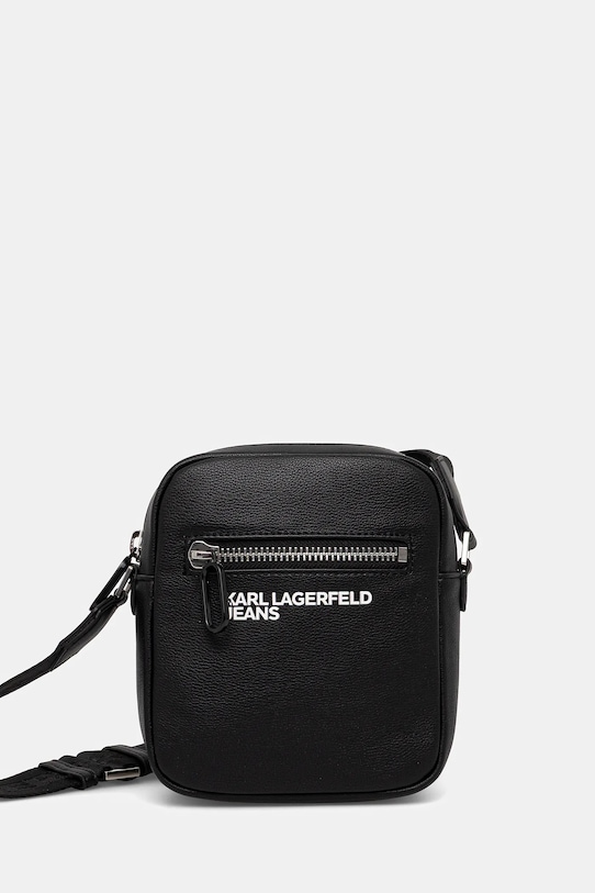 Karl Lagerfeld Jeans borsetă uni negru A4M30316