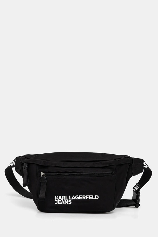 Karl Lagerfeld Jeans nerka tekstylny czarny A3M30295