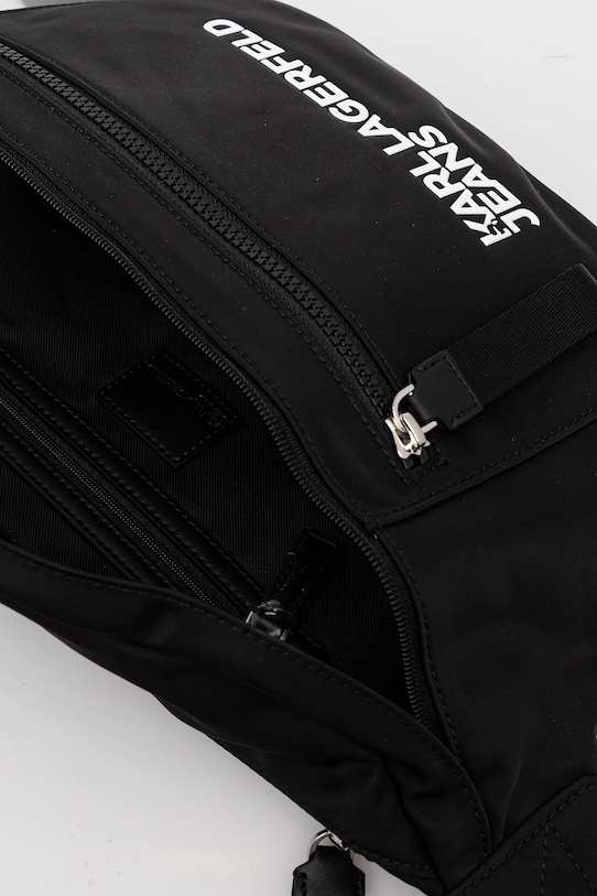 Torbica za okoli pasu Karl Lagerfeld Jeans črna A3M30295