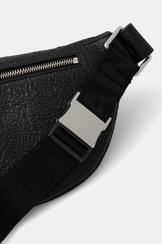 Akcesoria AllSaints nerka skórzana ITOKO M175XC czarny