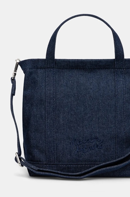Akcesoria Maison Kitsuné torba Fox Head Small Tote LW05103WD4020 granatowy