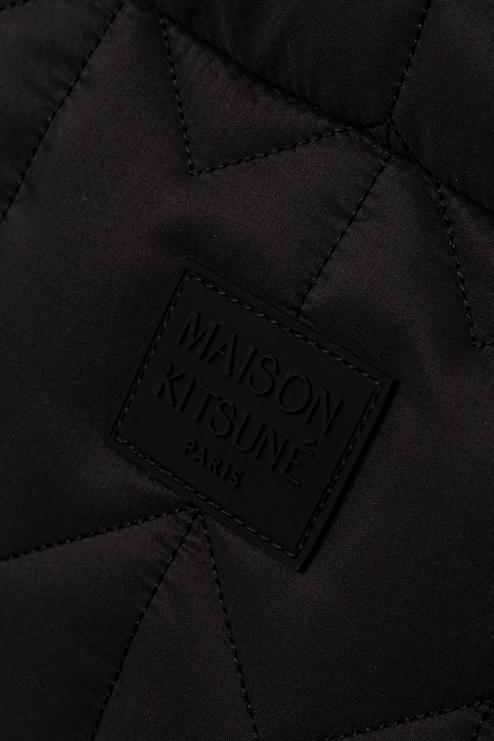 Maison Kitsuné torba Chevron Quilted Large Tote czarny PM05104WB0043
