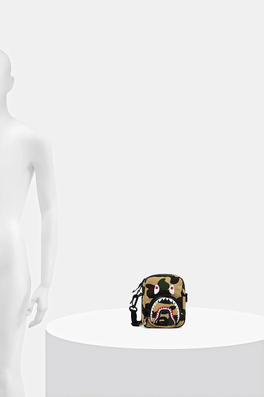 A Bathing Ape saszetka Camo Shark 001SGL301021M