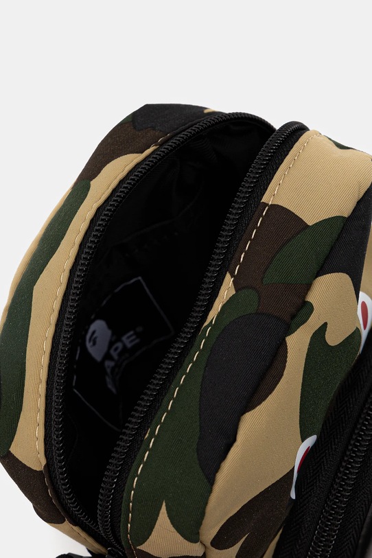 A Bathing Ape saszetka Camo Shark 001SGL301021M zielony