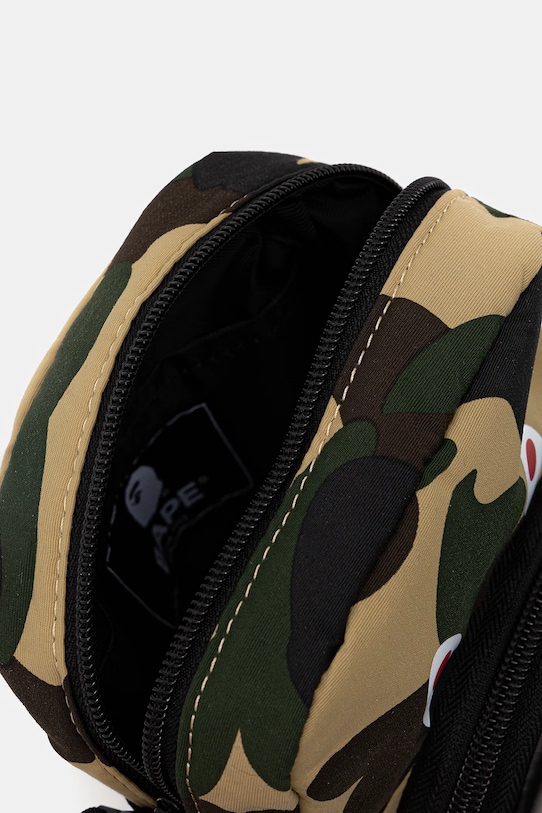 A Bathing Ape saszetka Camo Shark 001SGL301021M zielony