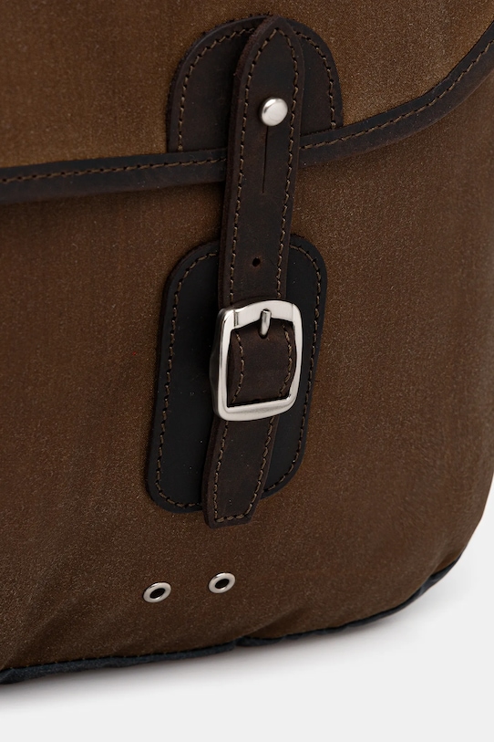 Τσάντα Barbour x Paul Smith Wax Tarras καφέ UBA0761TA51