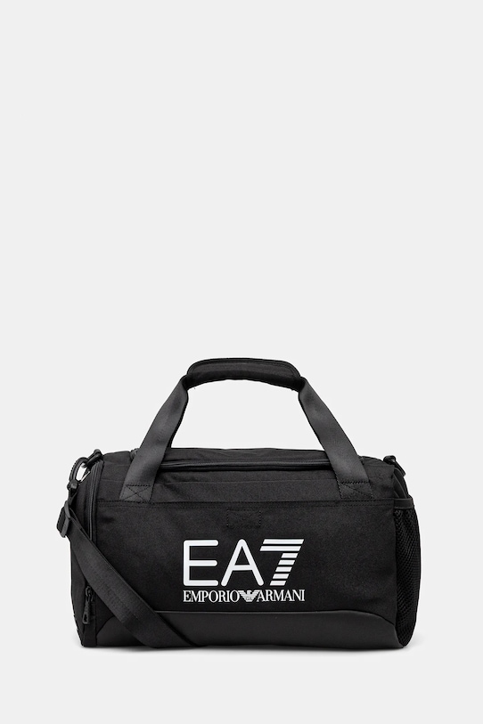 Športová taška EA7 Emporio Armani vzorovaný čierna AF19722.7X000012