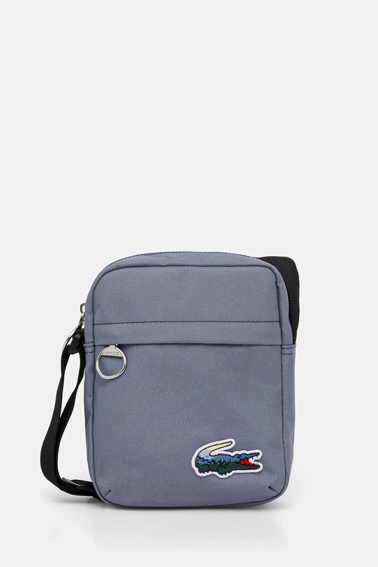 Lacoste saszetka nie mieści A4 niebieski NU5143HN