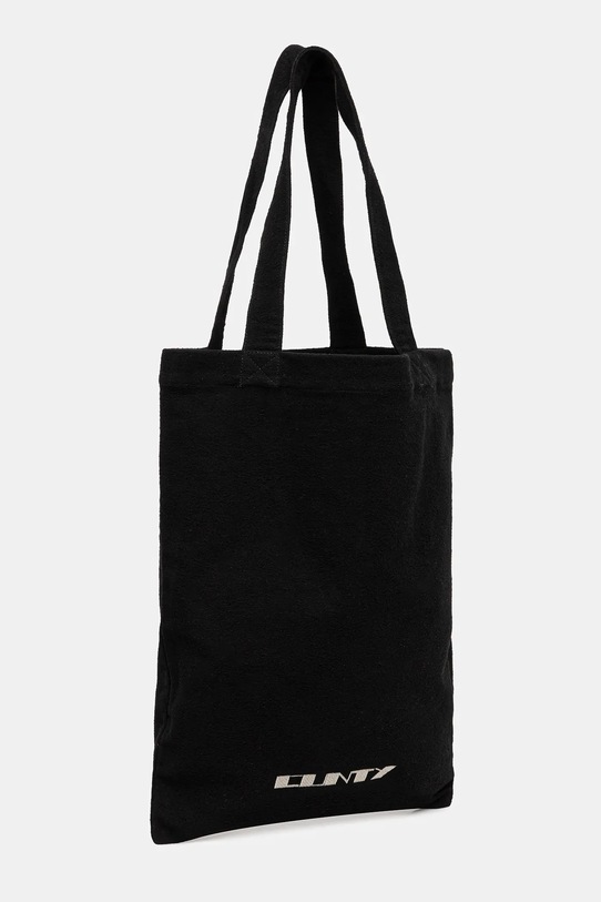 Bavlněná taška Rick Owens DRKSHDW Shopper DA02E7431.BMOEM6 černá AW25