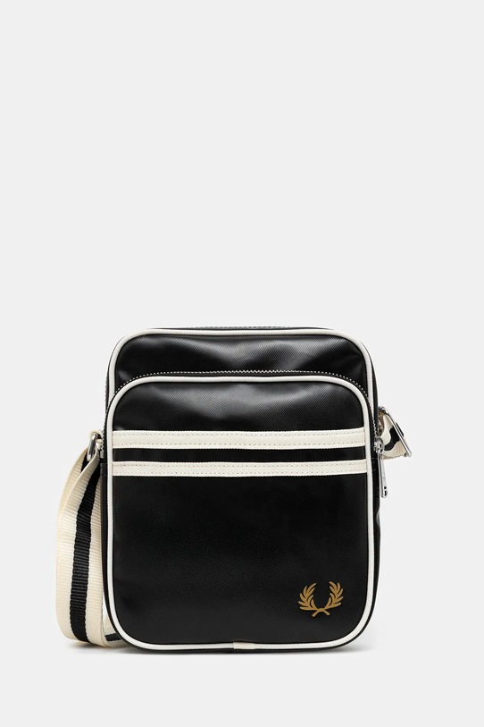 Fred Perry saszetka imitacja skóry licowej czarny L8258