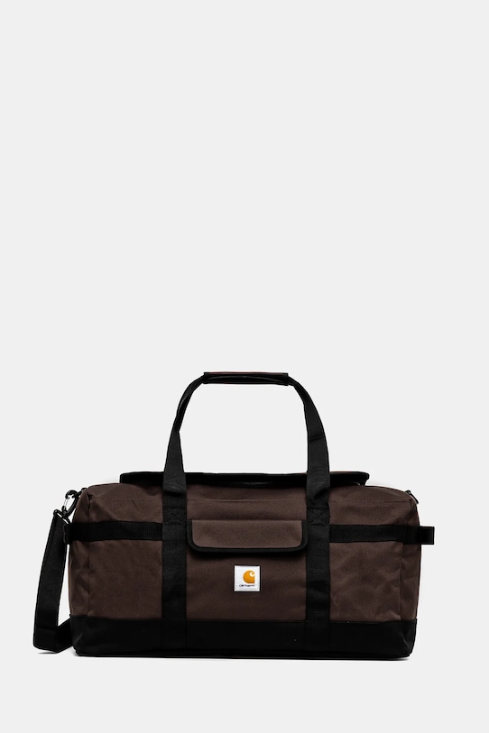 Τσάντα Carhartt WIP Jack Duffle Bag εμπριμέ καφέ I031580.33HXX