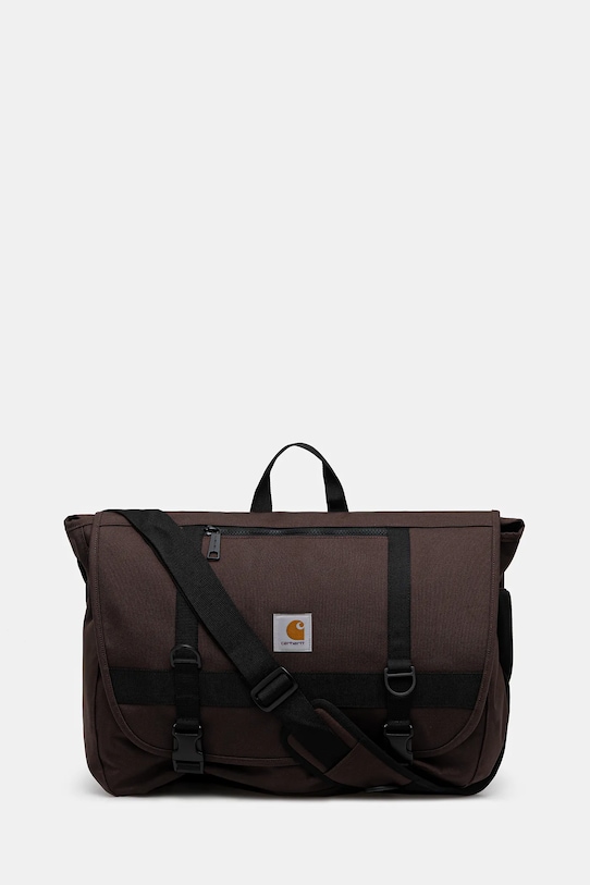 Τσάντα Carhartt WIP Jake Messenger Bag απλό καφέ I035347.33HXX