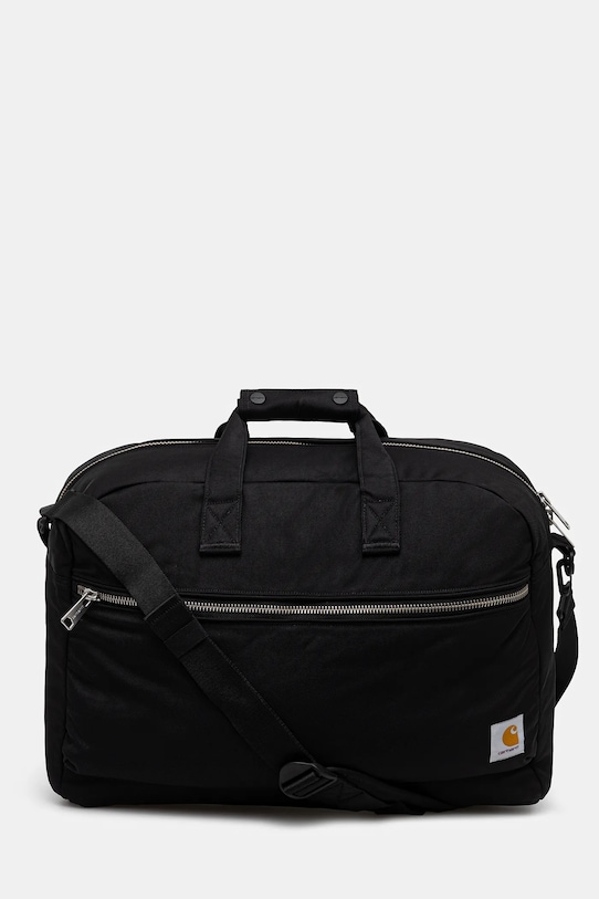 Τσάντα Carhartt WIP Leroy Weekend Bag απλό μαύρο I035489.89XX