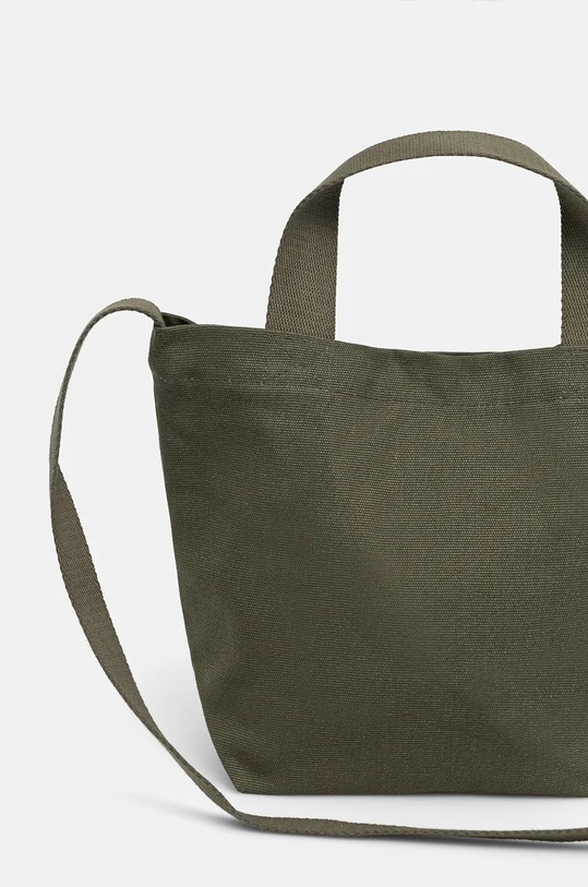 Akcesoria Café Kitsuné torebka bawełniana Mini Tote PU05106WW9001 zielony