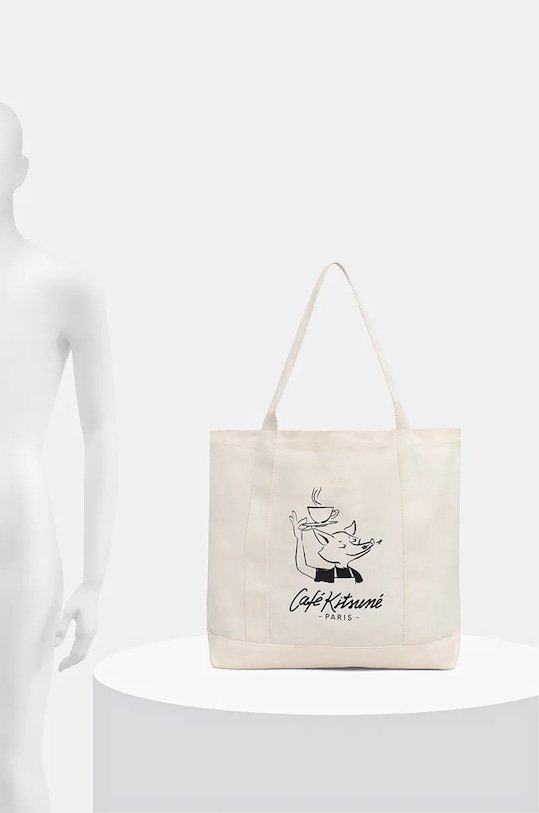 Café Kitsuné torba Barista Fox Tote CKMU05101WW9001