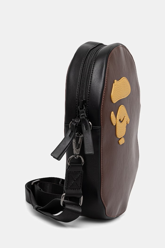 Σακίδιο A Bathing Ape Ape Head 001SGL801008M καφέ AW25